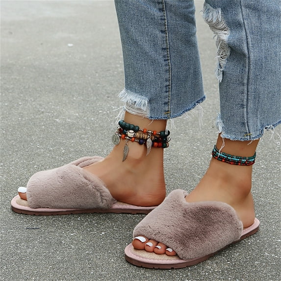 VerPetridure New Style Plush Slippers, Women's Home Slippers, Home Interior Plush Slippers