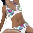 thumbnail image 1 of VerPetridure One Piece Bathing Suit for Women Plus Size High Waisted Tummy Control Swimsuits for Womens Summer Floral Print Crewneck Swimwear, 1 of 9