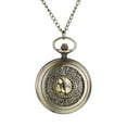 thumbnail image 1 of VerPetridure Personalized Pattern Steampunk Vintage Quartz Roman Numerals Pocket Watch Men's Vintage Pocket Watch, 1 of 7