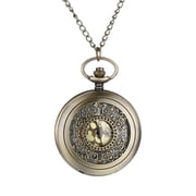 VerPetridure Personalized Pattern Steampunk Vintage Quartz Roman Numerals Pocket Watch Mens Vintage Pocket Watch
