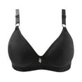 thumbnail image 1 of Utoimkio Push Up Bras for Women Woman's Embroidered Glossy Comfortable Breathable Bra Underwear No Rims, 1 of 3