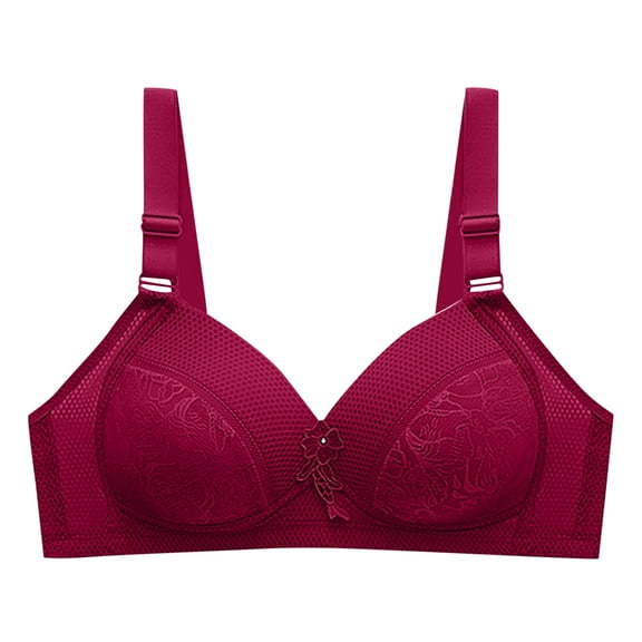 VerPetridure Push Up Bras for Women Woman's Solid Color Comfortable Hollow Out Perspective Bra Underwear No Rims