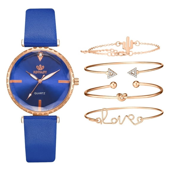 VerPetridure QUARTZ Trend Luxury Party Ladies Exquisite Quartz Watch Bracelet Set