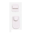 thumbnail image 1 of VerPetridure Remote Control Storage Wall Hanging Sticky Hook White Plastic Hooks 2 pair (4Pcs) Sticky Set TV Air Conditioner Remote Control Hanger, 1 of 1