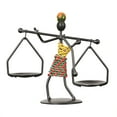 thumbnail image 1 of VerPetridure Retro Metal Iron Man Shape Creative Candle Holder Metal Creative Retro Candlestick Dining Table Human Modeling Party Home Decor, 1 of 4