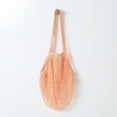 thumbnail image 1 of VerPetridure Reusable Fruit String Grocery Shopper Cotton Tote Mesh Woven Net Shoulder Bag, 1 of 1