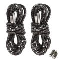 thumbnail image 1 of VerPetridure Rhinestone Shoe Laces, Round Glitter ShoeLaces for Sneakers, Crystal Bling Diamond Rope Shoe Strings, Black Size 100, 1 of 3