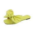 thumbnail image 1 of VerPetridure Sandals for Women Casual Summer Women's Summer Leisure Bowknot Slippers Single Shoes Flat Solid Color Sandals, 1 of 3
