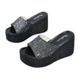 thumbnail image 1 of VerPetridure Sandals for Women Dressy Summer Women's Flat Shoes Ladies Beach Sandals Summer Non-Slip Causal Slippers, 1 of 5