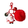 thumbnail image 1 of VerPetridure Santa Claus Pendant Cute Creative Practical Key Ring Bag Pendant Santa Claus Keychain Cute Creative Practical Keyring School Bag Pendant, 1 of 9