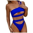 thumbnail image 1 of VerPetridure Sexy Bikini Set for Women Women Swimwear Solid Color Two-Piece Split Swimsuit Bikini Swimming Beachwear, 1 of 5
