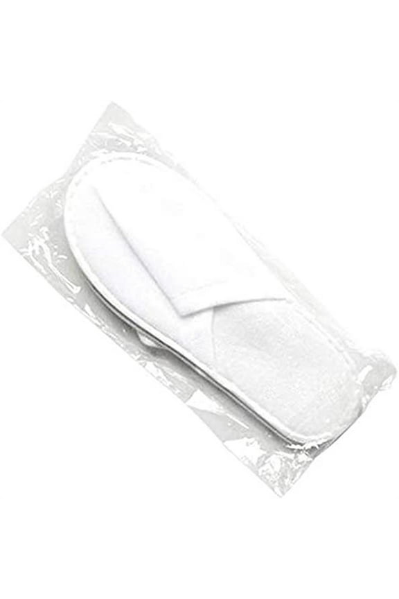 Slippers for Women Slippers 10 Pairs Spa Hotel Guest Slippers Open Toe Towelling Disposable Terry Style