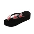 thumbnail image 1 of VerPetridure Slippers for Women Slippers Summer Women Thick Bottom Slope Heel Shoes Beach Sandals Roman Casual Slippers Flip Flops, 1 of 6