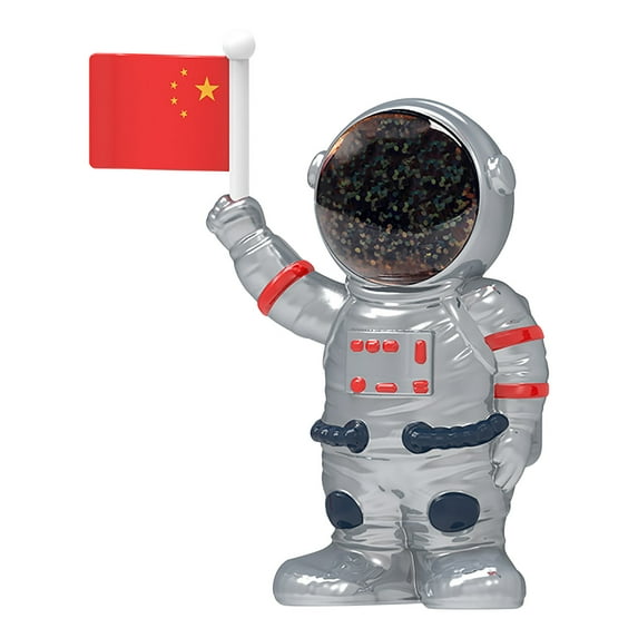 VerPetridure Solar Astronaut Car Ornaments Beckoning Astronaut Doll Car Center Console Ornaments