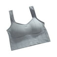 thumbnail image 1 of VerPetridure Sports Bras for Women Clearance Women's Bra Wireless Underwear OnePiece Bra Everyday Underwear Wrap Chest No Underwire Bras, 1 of 3