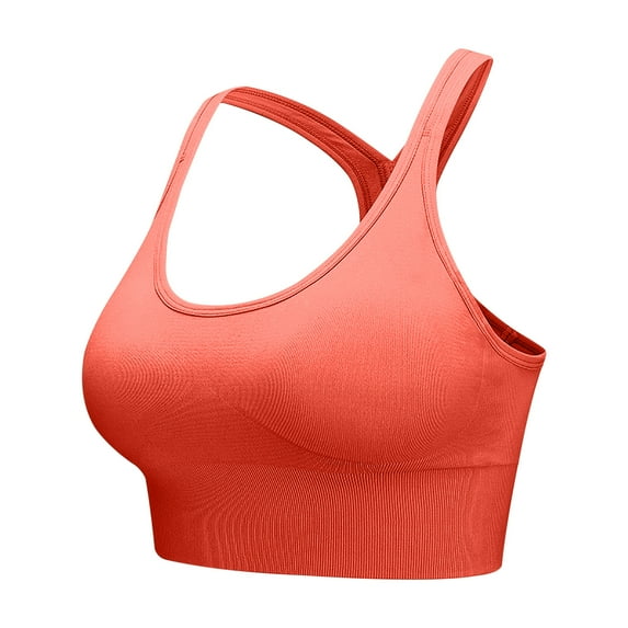 VerPetridure Sports Bras for Women Pack Plus Size Sports Underwear Women's Beautiful Back No Underwire Shockproof Bra Vest Type Fitness Bra