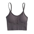 thumbnail image 1 of VerPetridure Sports Bras for Women Padded Women's Bra Wireless Underwear OnePiece Bra Everyday Underwear Wrap Chest No Underwire Bras, 1 of 3