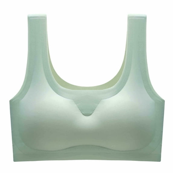 VerPetridure Sports Bras for Women Plus Size Women's Mind Sleep Underwear Plus Big-Size Comfort Sports Vest Bra No Underwire