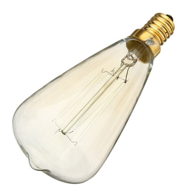 VerPetridure St48 E14 Retro Lamp Warm White St48 E14 Retro Lamp Warm Whitest48 E14 Filament Light Bulbs Vintage Retro Industrial Style Edison Lamps 40W Walmart