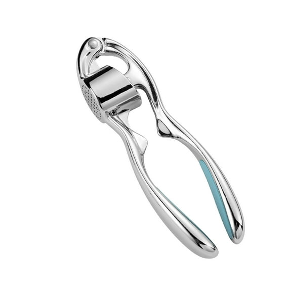 VerPetridure Stainless Steel Garlic Press Crusher Squeezer Masher Home Kitchen Mincer Tool