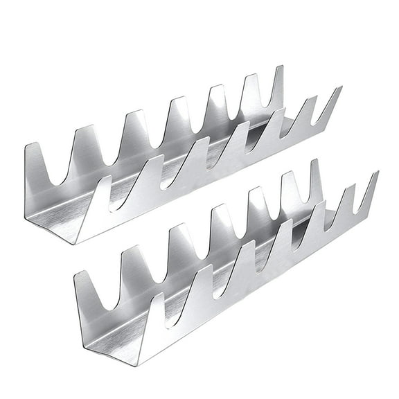 VerPetridure Stainless Steel tortilla Holder tortilla Roll Holder Wavy Pancake Holder 2Pcs