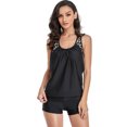 thumbnail image 1 of Utoimkio Tankini Bathing Suits for Women Tummy Control Swimwear Athletic Swimsuit Tank Tops with Boyshorts, 1 of 5