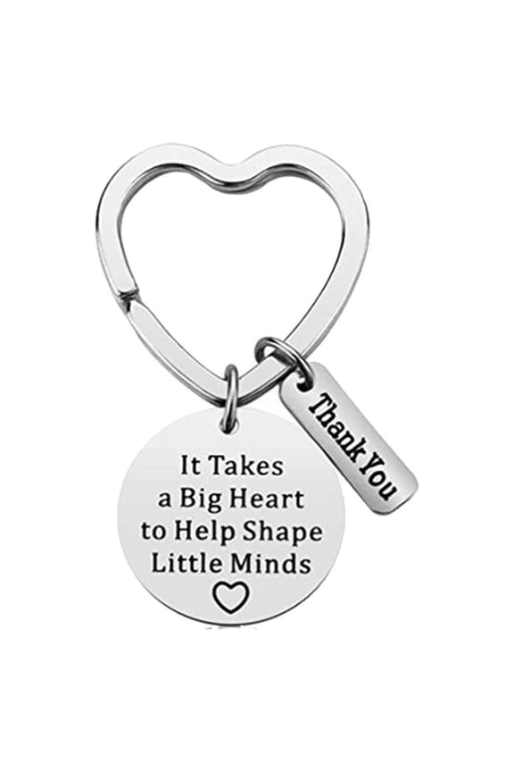 Teacher Keychain Graduation Gifts 2021 Heart Charm Teacher Appreciation Gift