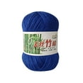 thumbnail image 1 of VerPetridure Tencel Bamboo Cotton Wool 27 Sapphire Blue New Bamboo Cotton Warm Soft Natural Knitting Crochet Knitwear Wool Yarn 50g C, 1 of 1