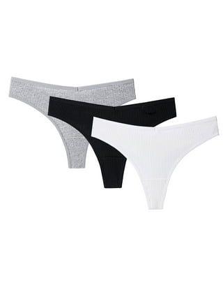 Hanes Women's Microfiber Stretch Thong Underwear, Comfort Flex Fit, 6-Pack  Assorted M 