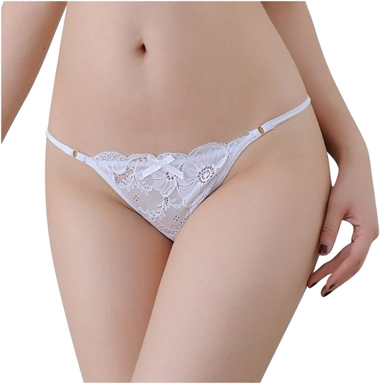 VerPetridure Thongs for Women Pack Cotton Underwear Sexy Panties for Women  Sexy Lingerie Lace Open Thong Panties G-Pants Lingerie Pajamas Lace Ladies