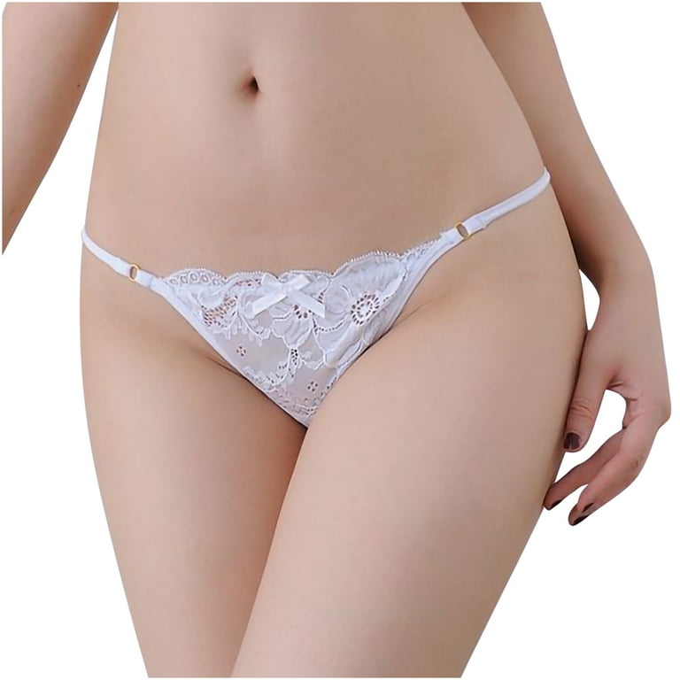 VerPetridure Thongs for Women Pack Cotton Underwear Sexy Panties for Women  Sexy Lingerie Lace Open Thong Panties G Pants Lingerie Pajamas Lace Ladies  Thong Underwear 