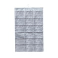 thumbnail image 1 of VerPetridure Wall-Mounted Underwear Storage Bag 30 Grid Gray Underwear Hanging Organizer Double Side Sock Storage Bag Wall Mounted Wardrobe, 1 of 4