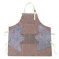 thumbnail image 1 of VerPetridure Waterproof Strip Apron Home Kitchen Cooking Adjustable Wipe Hands Pocket, 1 of 3
