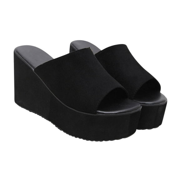 VerPetridure Wedge Sandals for Women Women's Flat Shoes Ladies Beach Sandals Summer Non-Slip Causal Slippers
