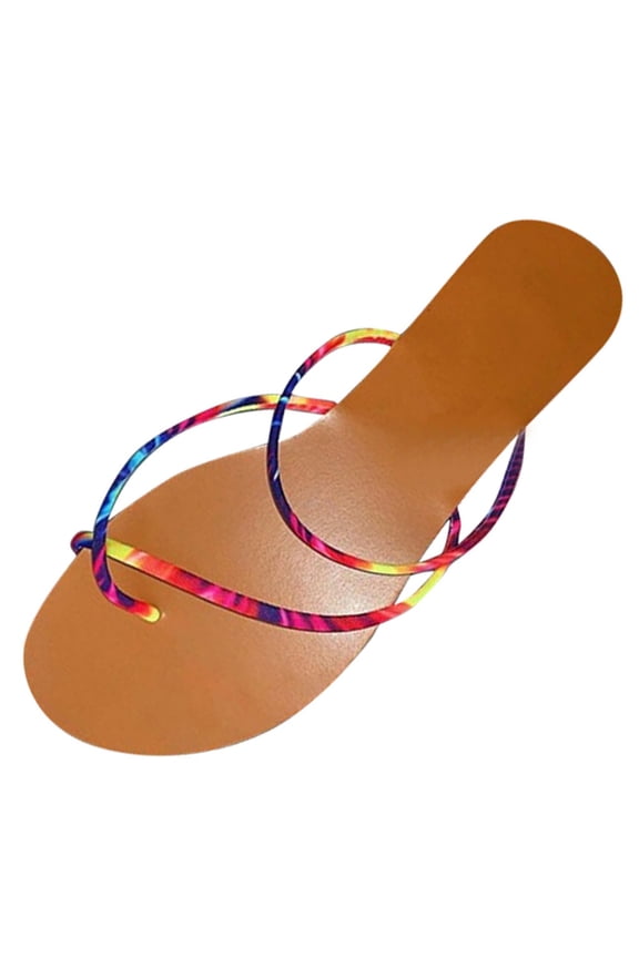 Wedge Sandals for Women Women's Ladies Fashion Casual Pinch Open Toe Platforms Sandals Beach Shoes