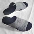 thumbnail image 1 of VerPetridure Wedges for Women Slide Sandals with Cross Strap Soft Platform Wedge Sandals Women Beach Slide Shoes Indoor Outdoor, 1 of 4