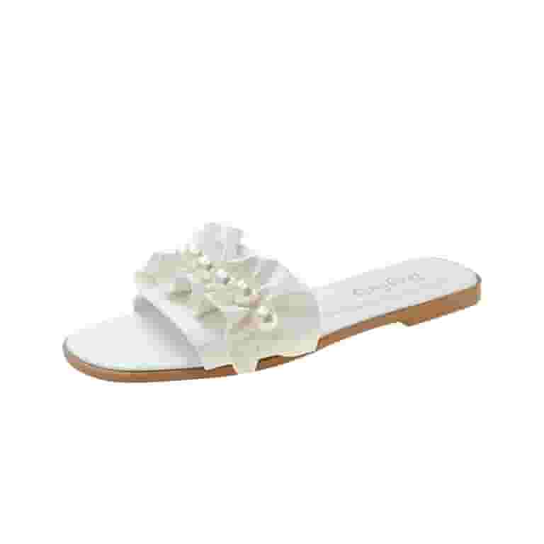 シューズ・サンダルその他 CAMPER Women Sandals A500006 010 WHITE VerPetridure White Sandals Women Women's Pearl Slippers Wind