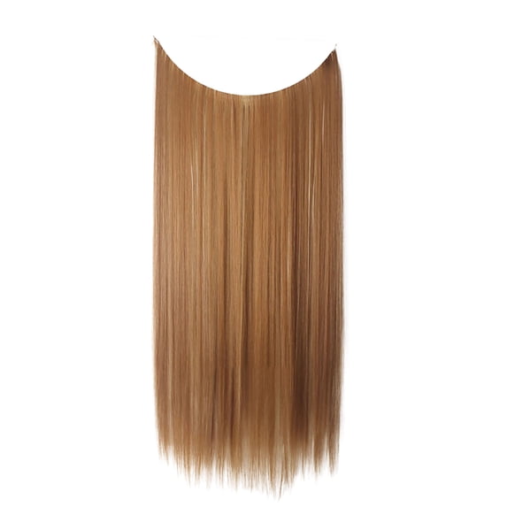 VerPetridure Wigs for Women Straight Hair Long Wig Fishing Line High Temperature Wire Hair Extension Piece