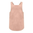 thumbnail image 1 of VerPetridure Women Cotton Linen Cross Back Apron Japanese Housework Kitchen Wrap Pinafore OR, 1 of 2