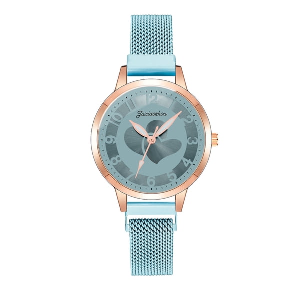 VerPetridure Women Watch Clock Stainless Steel Casual Dress Wrist Crystal