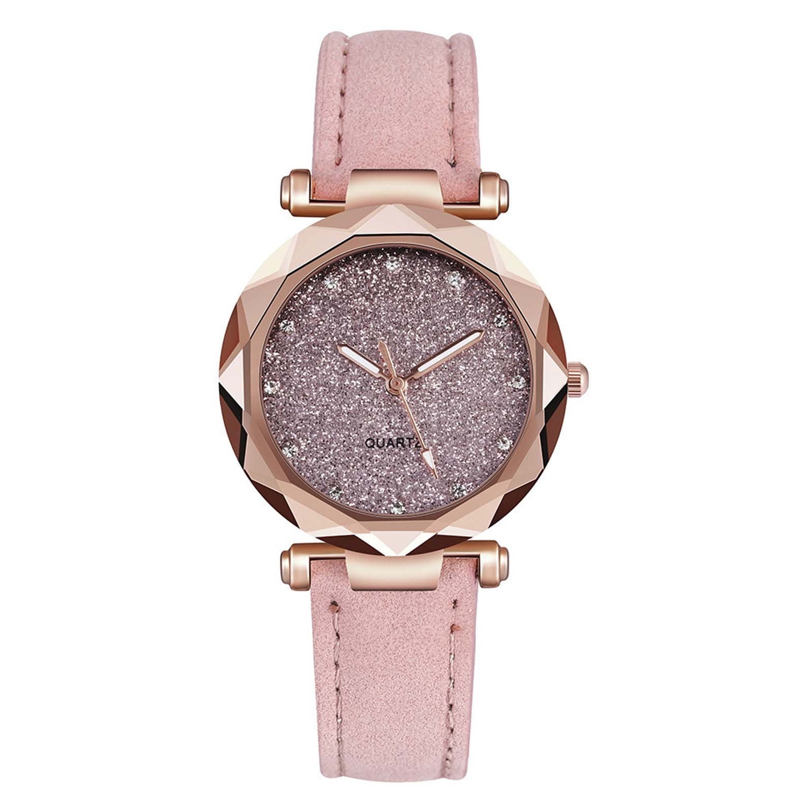 VerPetridure Women Watches Bracelet Set Flowers Ladies  display picture 1