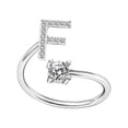 thumbnail image 1 of VerPetridure Women's Opening Ring Couple Ring Opening Letter Ring Jewelry Fashion Alphabet Rings Couple Friends Rings Open Adjustable Rings, 1 of 1
