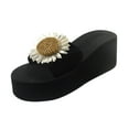 thumbnail image 1 of VerPetridure Women's Platform & Wedge Sandals Women Beach Breathable Flowers Sandals Home Slipper Flip-Flops Wedges Shoes, 1 of 8