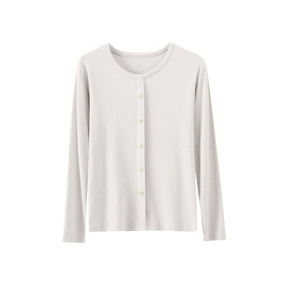 VerPetridure Women's V Neck Button Down Cardigans Long Sleeve Soft Basic Knit Cardigan Sweater Knitwear