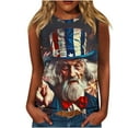 thumbnail image 1 of VerPetridure Womens American Flag Tank Tops Patriotic Shirts for Women 4th of July Tanks Top Loose Fit Summer Ring Tees Top, 1 of 5