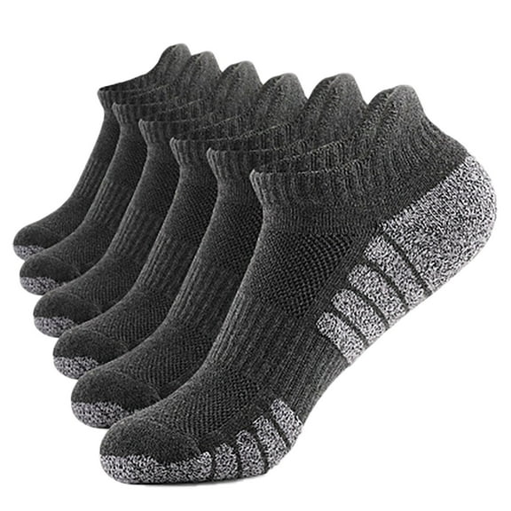 VerPetridure Womens Socks Size 7-9 On Sale 6 Pairs Men Women Low Canister Movement Take A WalkTowel Cotton Breathable Socks