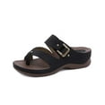 thumbnail image 1 of VerPetridure Womens Wedge Sandals Women's Orthopedic Sandals Wedge Flip-flops Outer Beach Sandals Comfortable Shoes With Ergonomic Soles, 1 of 5