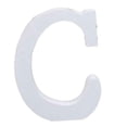 thumbnail image 1 of VerPetridure Wooden Letter Ornament C Wood Wooden Letters White Alphabet Wedding Birthday Party Home Decorations C, 1 of 3
