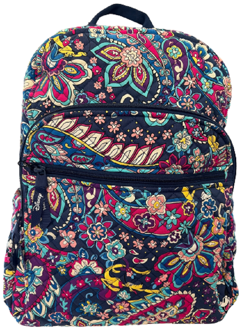 Vera Bradley Campus Backpack in Sensational Six Paisley Disney