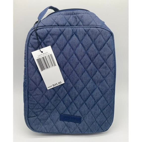 Vera Bradley Denim Lunch Bunch Moonlight Navy New with Tag